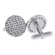 Picture of Sterling Silver Round Cuff Links