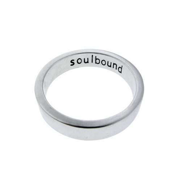 Picture of Thick Sterling Silver 5mm Ring