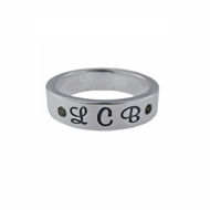 Picture of Sterling Silver Birthstone Ring