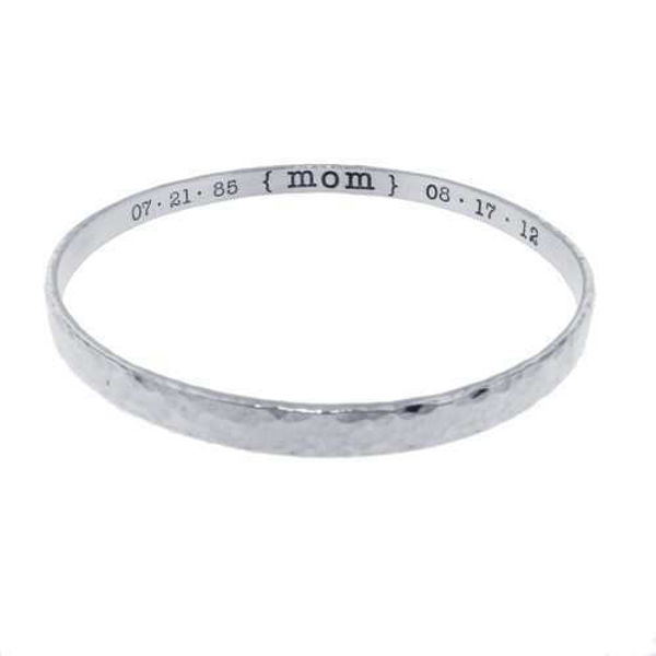 Picture of Sterling Silver Thick Bangle Bracelet