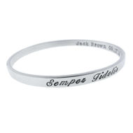 Picture of Sterling Silver Thick Bangle Bracelet