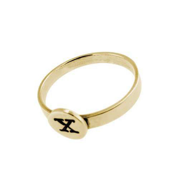 Picture of 14K Gold Button Ring
