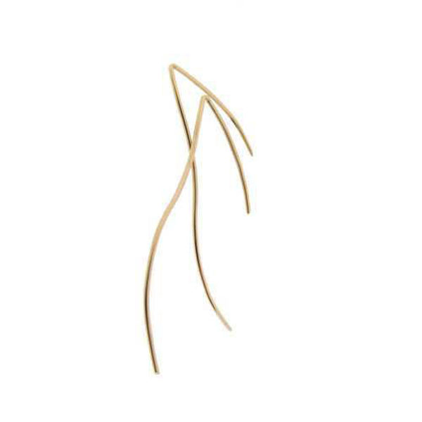 Picture of 14k Gold Wire Hook Earrings